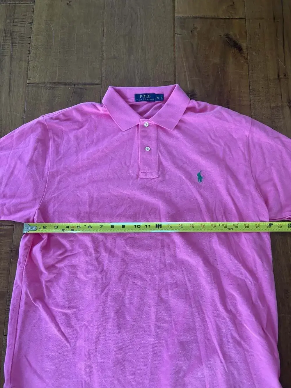 Polo Ralph Lauren Men's Classic Fit Short Sleeve Pique Polo Shirt Pink Size XL